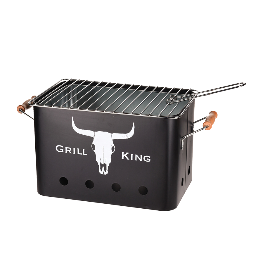 Barbecue BBQ noir mat 32x20x20cm