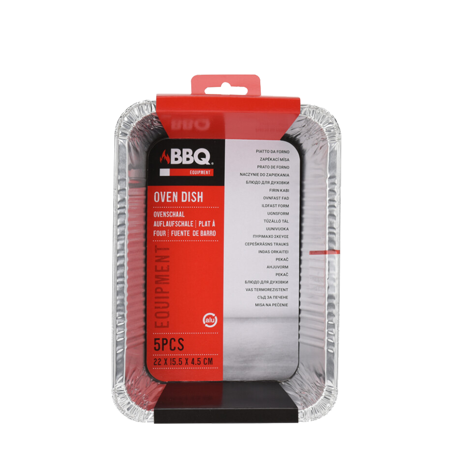 BBQ BBQ BBQ Préparation en aluminium 5 pièces
