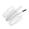 BBQ barbecue grill poisson métal 36x36cm