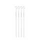 Brochettes de viande barbecue BBQ 38cm 4 pièces