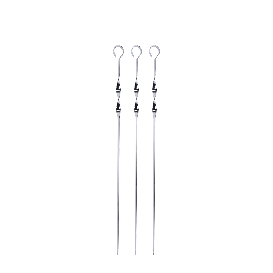 Brochettes de viande barbecue BBQ 45cm 3 pièces