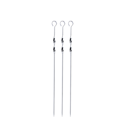 Brochettes de viande barbecue BBQ 45cm 3 pièces