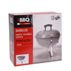 Pic table barbecue barbecue rond gris ø34cm