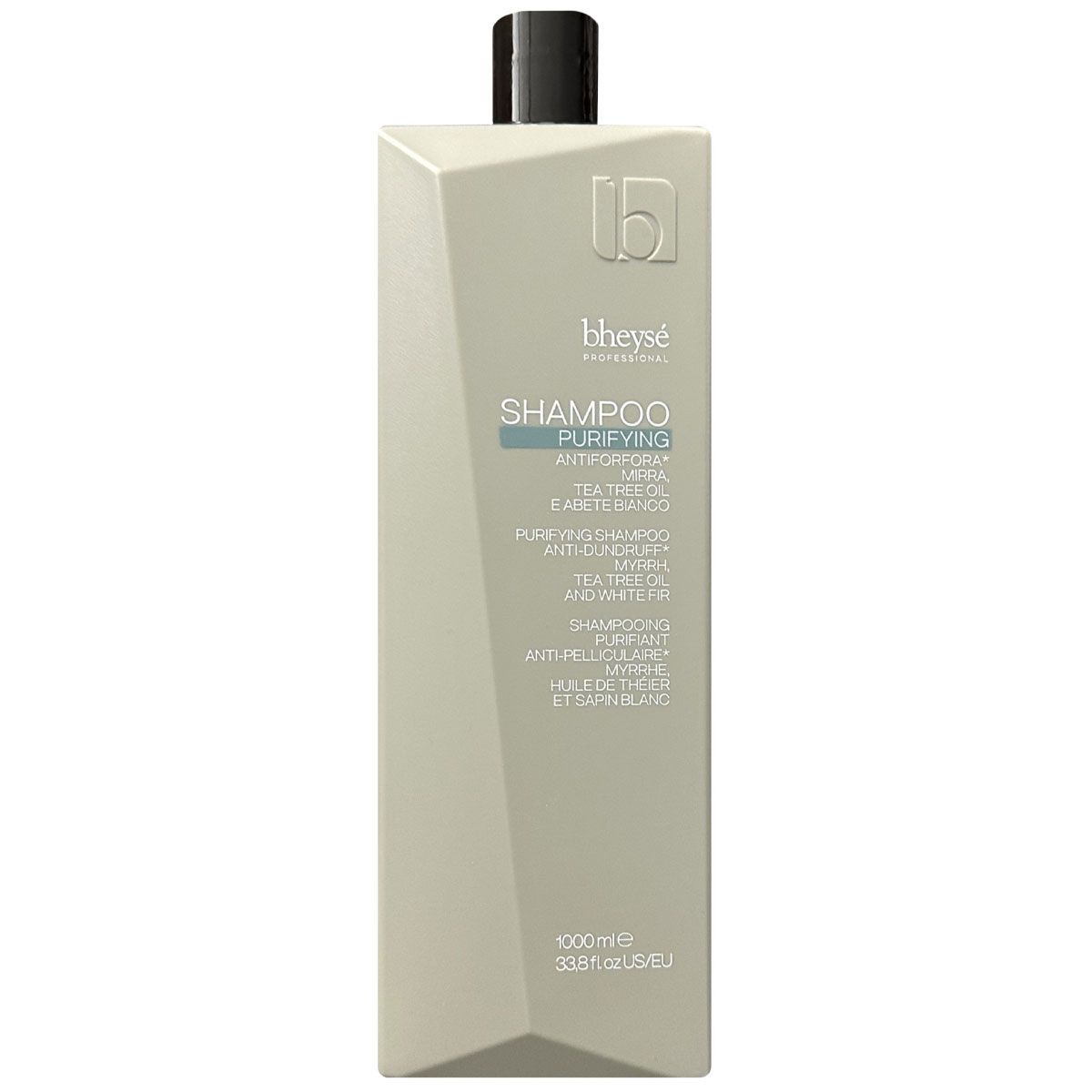 Bheysé bheysé purifiant le shampooing anti-roos 1000 ml