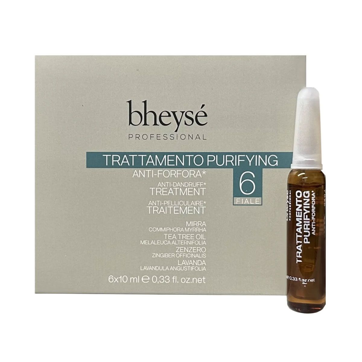 Bheysé Bheysé Purifiant le traitement anti-ROOS 6x10ml