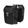 Basil Miles Double Bag - sacoche double étanche pour vélo, unisexe, sportive, noir-citron vert
