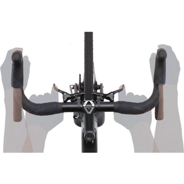 Shimano Versteller (à gauche) avec levier de frein 2x11 Speed ​​GRX DI2 ST-RX815