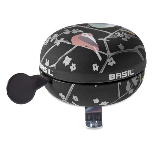 Basil Wanderlust - sonnette de vélo - 80 mm - noir