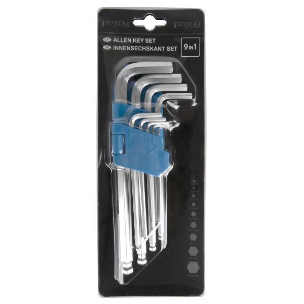 Mighty Allen Keys a fixé 9 en 1