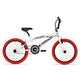 Royal Freestyle 20 Royal Bugatti blanc avec des pneus rouges