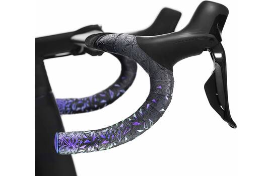 Supacaz - ruban adhésif super collant Kush Star Fade, réfracteur violet