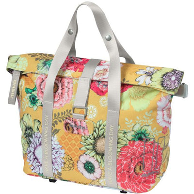 Basil Bloom Field Mik FietShandbag - Geel, compact et durable - 8-11L