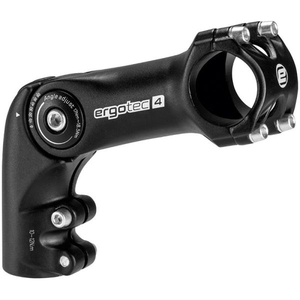 Potence Ergotec Octopus A-Head 50 110Mm 31.8Mm Noir
