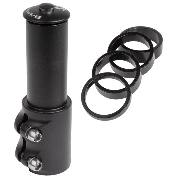 Adaptateur de hauteur M-Wave 28,6 115 28,6 mm noir