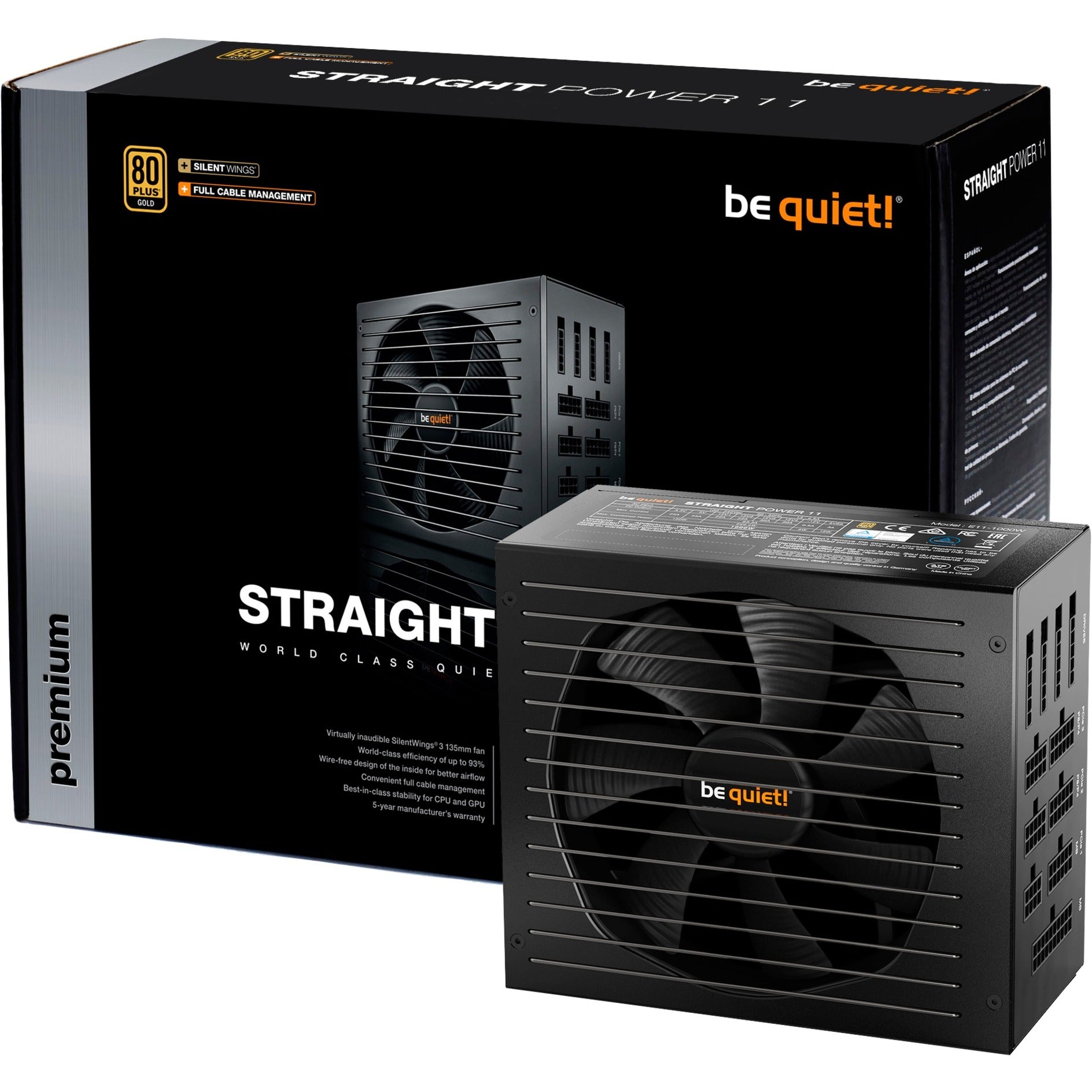 Soyez silencieux! Droit 11 850W