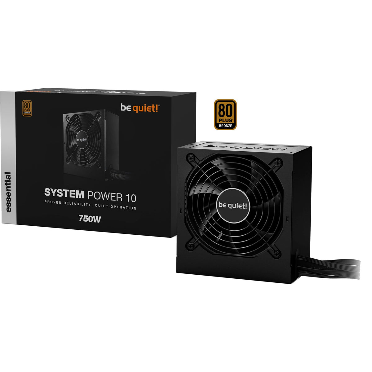Soyez silencieux! Système 10 750W