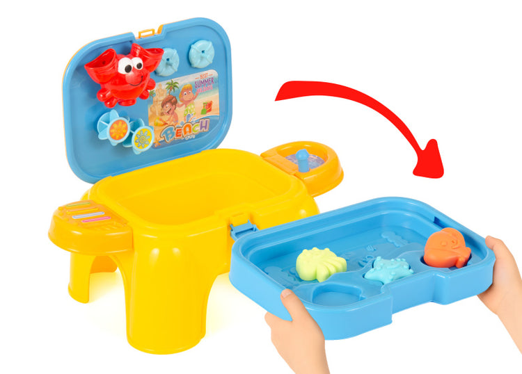 Jouets de plage de sable et de nappe phréatique avec accessoires 12 pièces