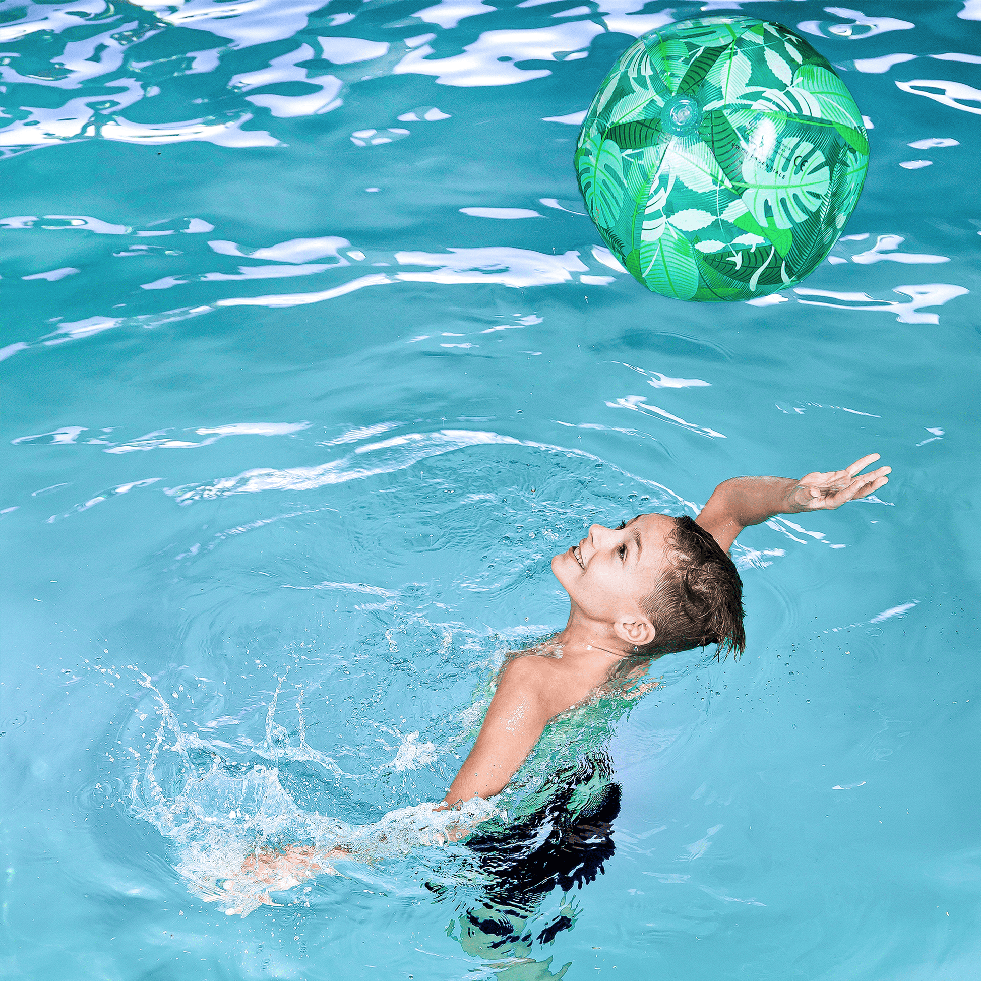 Rêve tropique | Green Beach Ball Ø 51 cm