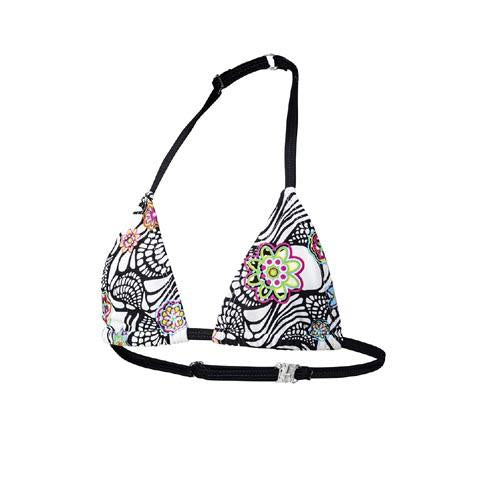 Beco bikinitop mix it girls polyester noir blanc taille 176