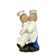 Figurine déco chef faisant des câlins aux chefs