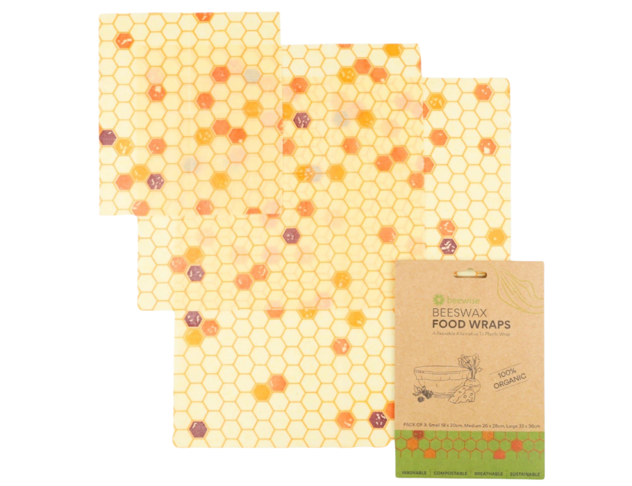 Beewise Breswax Tissu - Ensemble de 3 - Honeybone