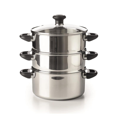 Cuiseur vapeur polo Beka avec couvercle en verre 24cm