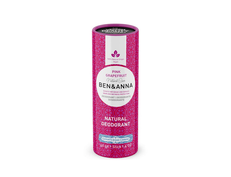 Ben Anna Deodorant en pamplemousse rose Packtube 40 grammes