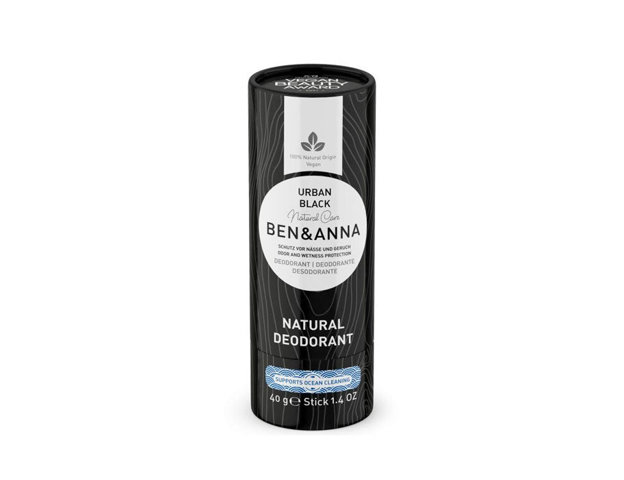 Ben Anna Deodorant en Papertube Urban Black 40 grammes