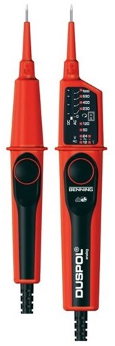 Benning testeur de tension duspol analogique 12-1000v ac dc - 050261