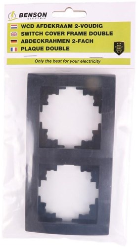 Benson cadre de couverture 2 volets noir - 4650038
