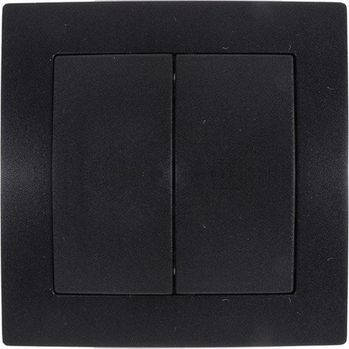 Benson série d'interrupteurs encastrables noir - 4650035