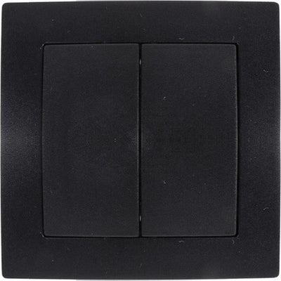 Benson série d'interrupteurs encastrables noir - 4650035