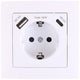 Benson prise encastrable RA + USB + USB-C blanc - 4650012