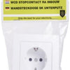 Benson prise encastrable carrée blanche - 4650010