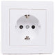 Benson prise encastrable carrée blanche - 4650010