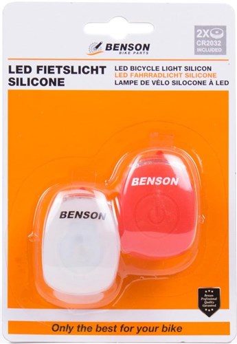 Lampe vélo LED silicone