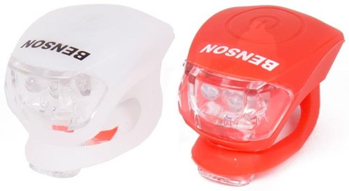 Lampe vélo LED silicone