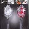 Benson Kit de lampes de vélo LED avec élastique mini 2 parties rouge blanc - 5700335