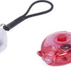 Benson Kit de lampes de vélo LED avec élastique mini 2 parties rouge blanc - 5700335