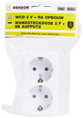 Benson prise en saillie RA double blanc - 4650082