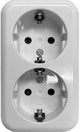 Benson prise en saillie RA double blanc - 4650082