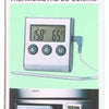 Benson thermomètre de cuisine numérique avec minuterie - 8150188
