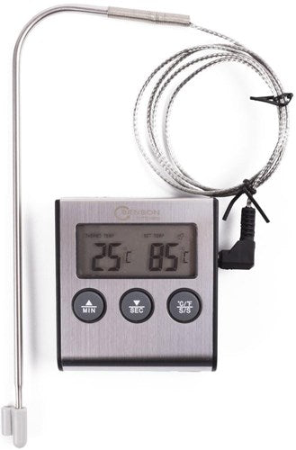 Benson thermomètre de cuisine numérique avec minuterie - 8150188