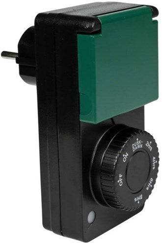 Minuterie Benson swd 2-4-6-8 heures ou interrupteur crépusculaire ip44 - 8364220