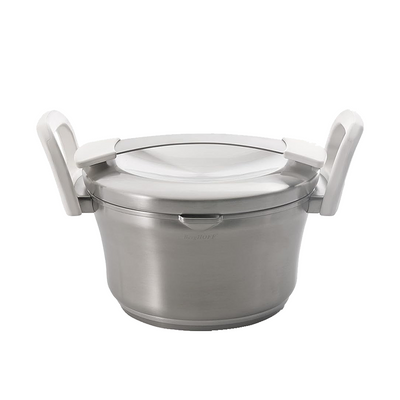 Berghoff auriga marmite avec couvercle blanc ø16cm