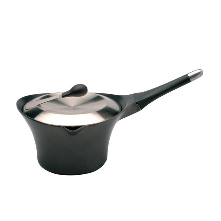 Berghoff auriga casserole avec couvercle poignée amovible noir ø16cm