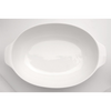 Berghoff bianco plat à four ovale 43x9x27cm
