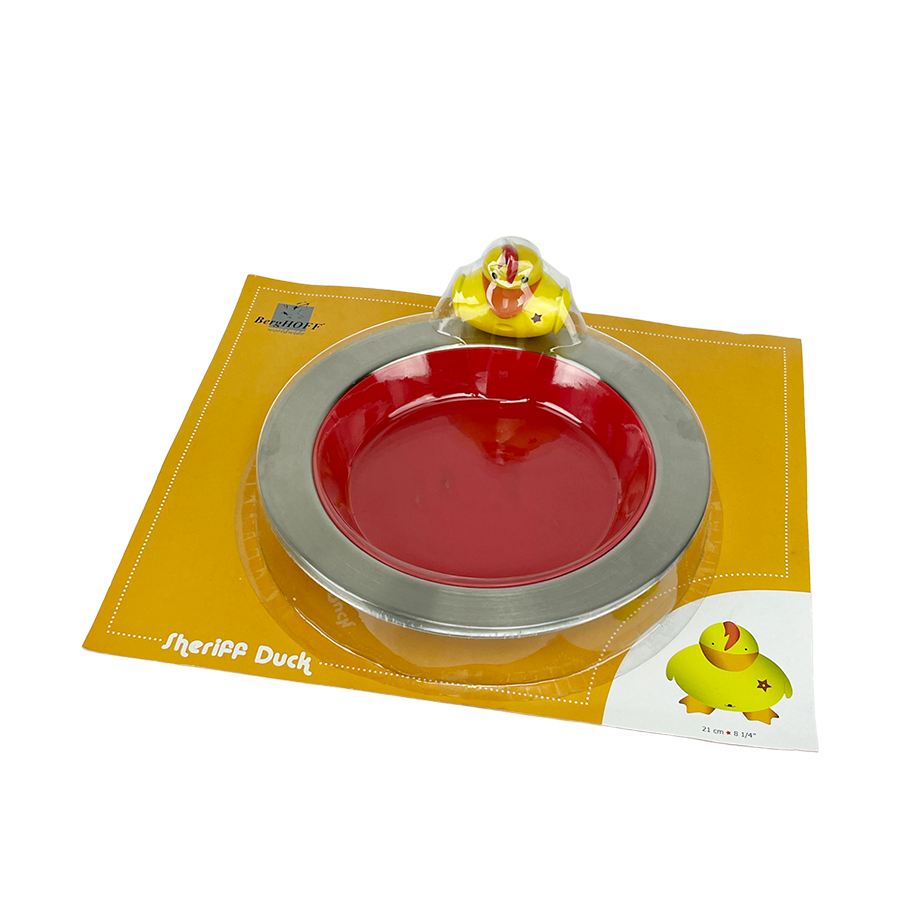 Berghoff assiette canard shérif ø21cm 2 pièces