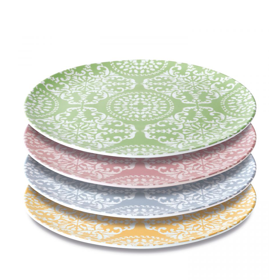 Berghoff set d'assiettes rondes décoratives ø30cm 4 pièces