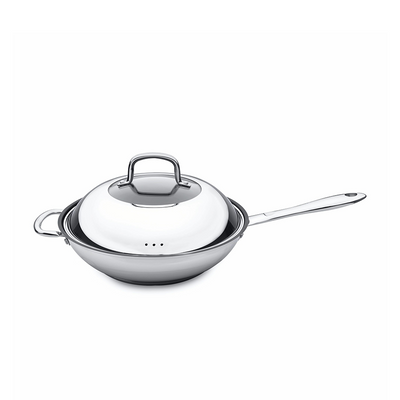 Poêle wok Berghoff Collect Cook 2 poignées avec couvercle ø28cm
